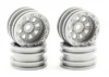 FTX Outback Mini Wheel Set - Grey (4Pc)