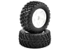 FTX Comet Desert Buggy Front Mounted Tyre + Wheel White