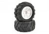 FTX Comet Monster Rear Mounted Tyre + Wheel White