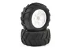 FTX Comet Monster Front Mounted Tyre + Wheel White