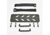 FTX Fury X Carbon Fibre Battery Tray + Velcro Straps