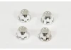 FTX Fury X Chrome Wheel Nut Dust Covers (4)