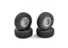 FTX Mini Outback 2.0 Wheel + Tyre Set (4)