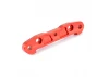 FTX DR8 Rear Aluminium Lower CNC Suspension Mount - Red