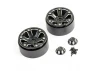 FTX Texan 1:10 Aluminium Beadlock 6-Spoke Wheels (2)