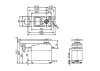 Futaba S-U400 Standard Digital HV Servo PWM/S.Bus2 - 7.9kg - 0.13s