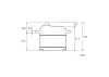Futaba S-A601 Coreless Digital Servo PWM/S.Bus2 41kg 0.11s 4.8 - 7.4V