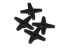 Futaba Plastic Servo Horn F (Small Cross - 4pcs)