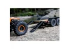Axial SCX24 1:24 Flat Bed Vehicle Trailer with LED Taillights