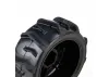 ProLine 1:16 Dumont Paddle Tires Mounted on Black Split Six 12mm Hex Wheels (2)