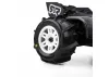 ProLine 1:16 Dumont Paddle Tires Mounted on White Split Six 12mm Hex Wheels (2)