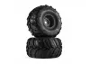 1:8 Dreadnaught Front/Rear Tire MTD QUAKE 4S Wheel (2): QUAK