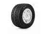 ProLine 1:16 Menace Street Tires Mounted on White Split Six 12mm Hex Wheels (2)