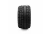 ProLine 1:16 Menace Street Tires Mounted on White Split Six 12mm Hex Wheels (2)
