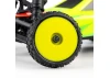 1/24 Wedge Front and Prism Rear Carpet Tires Mounted 7mm - Ye