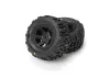 ProLine 1:16 Trencher Front/Rear Tires Mounted on Desperado 2.0 Wheels (2)