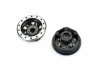 Steelies Silver/Black 2.9 Stamped Steel Dual Offset ( 2/ 10