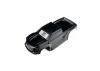 1:16 Pre-Cut Truck Body Tough Color Black: Traxxas Mini MAXX