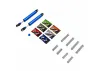 Pro-Comp Front/Rear (97mm) Scaler Shocks - Blue (2): 1:10 Roc