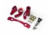 Steering Crank Set Red Aluminium 6S