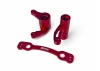 Steering Crank Set Red Aluminium 6S