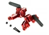 Front Steering Knuckles - Red Aluminium - 4S / Kraton
