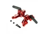 Front Steering Knuckles - Red Aluminium - 4S / Kraton