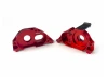 Motor Mount And Gearbox Case - Red Aluminium - 4S