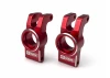 Rear Hubs - Red Aluminium - 1:18 Grom