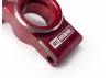 Rear Hubs - Red Aluminium - 1:18 Grom