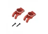 Rear Hubs - Red Aluminium - 1:18 Grom