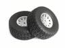 On-Road Tyre w/ White Rim - 1:18 Mojave
