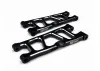 Rear lower Suspension Arms - Black Aluminium - Mini Kraton