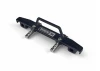 Fr Bumper Set Black Aluminium SCX24