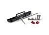 Fr Bumper Set Black Aluminium SCX24