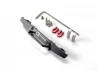 Fr Bumper Set Black Aluminium SCX24
