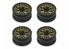 Wheel Set - Black Brass 4pcs SCX30