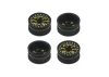 Wheel Set - Black Brass 4pcs SCX30