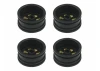 Wheel Set - Black Brass 4pcs SCX30