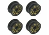 Wheel Set - Black Brass 4pcs SCX30