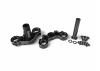 Aluminium Triple Clamp Set - Promoto - Black