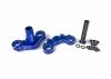 Aluminium Triple Clamp Set - Promoto - Blue