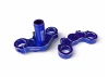 Aluminium Triple Clamp Set - Promoto - Blue