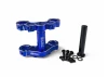 Aluminium Triple Clamp Set - Promoto - Blue