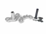 Aluminium Triple Clamp Set - Promoto - Silver