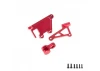 Aluminium Servo Mount Set - Promoto - Red