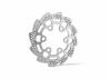 Aluminium Rear Brake Disc - Promoto - Silver ** CLEARANCE **