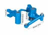 RC Overhaul Blue Alloy Servo Saver Assembly - Fits Slash 4x4 BL-2S Etc