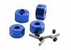 Aluminium Hex Drive (4) - Blue - Traxxas Mini MAXX