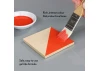 Guild Lane Bleo Gel Paint, Poppy Red (100ml)